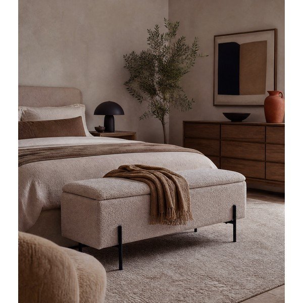 Bézs buklé pad Watford – House Nordic-image-1