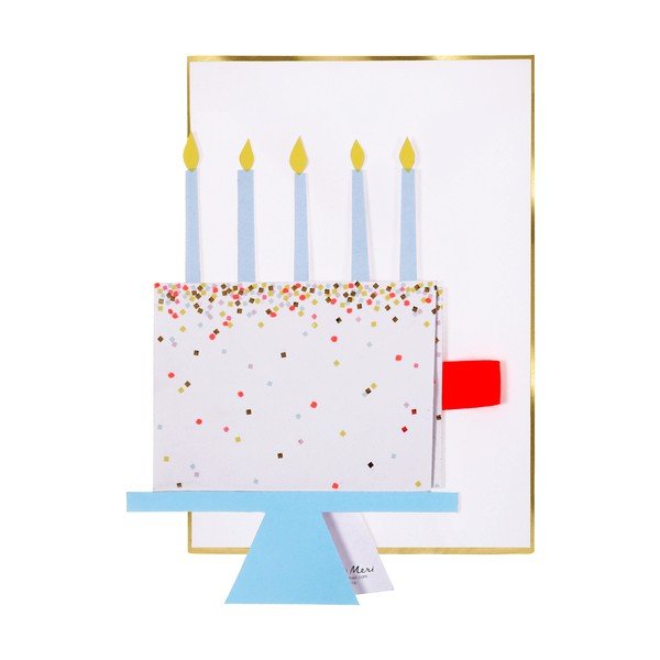 Üdvözlőlap Cake Slice – Meri Meri-image-1