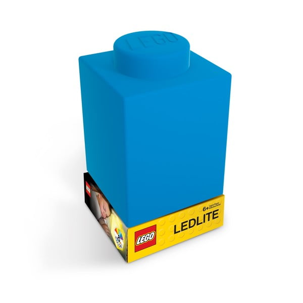 Classic Brick kék szilikon világító éjjeli lámpa - LEGO®