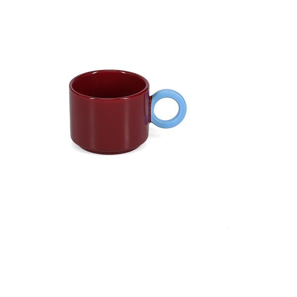 Borvörös kőedény bögre 280 ml Lou – ONA-image-3