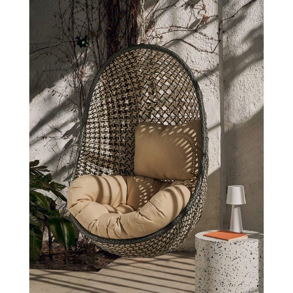 Damila kerti függőfotel - Kave Home-image-1