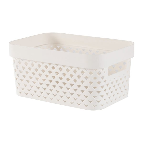 Bézs műanyag tárolódoboz 26x17,5x12 cm Pure – Curver