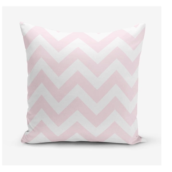 Stripes rózsaszín párnahuzat, 45 x 45 cm - Minimalist Cushion Covers