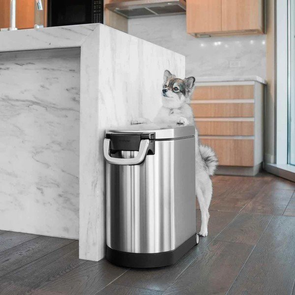 Állateledel tartó doboz 25 l - simplehuman-image-1