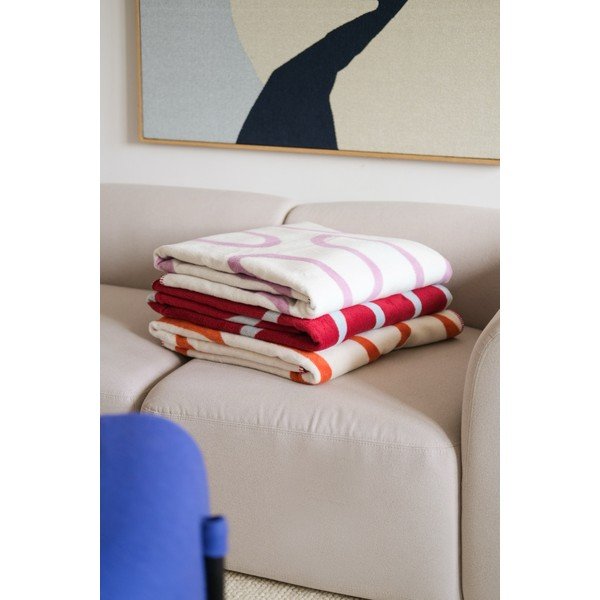 Piros takaró 150x200 cm Swirl – noo.ma-image-4