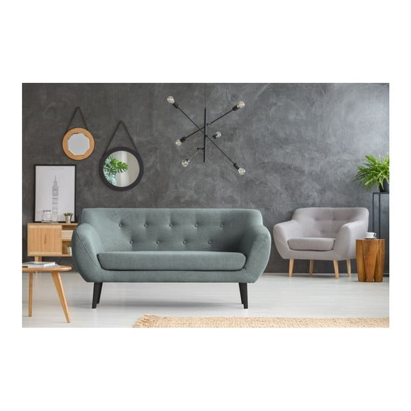 Piemont mentazöld kanapé, 158 cm - Mazzini Sofas-image-3