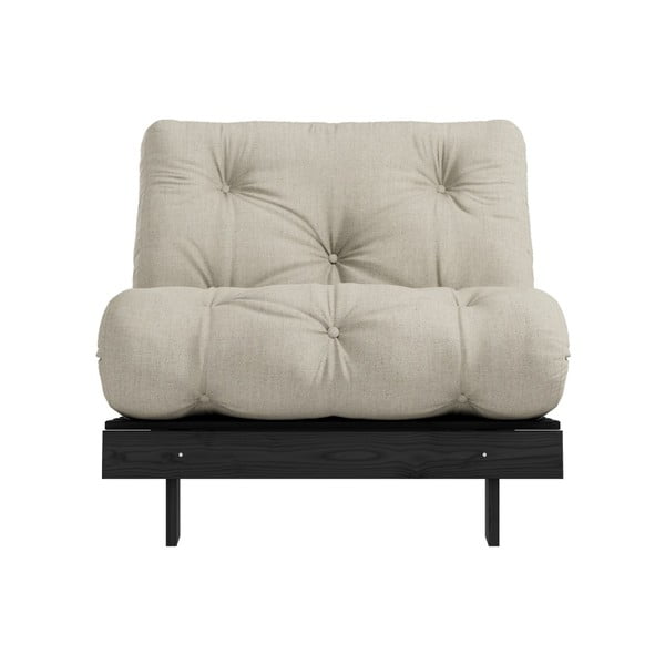 Roots Black/Linen Beige variálható fotel - Karup Design-image-3