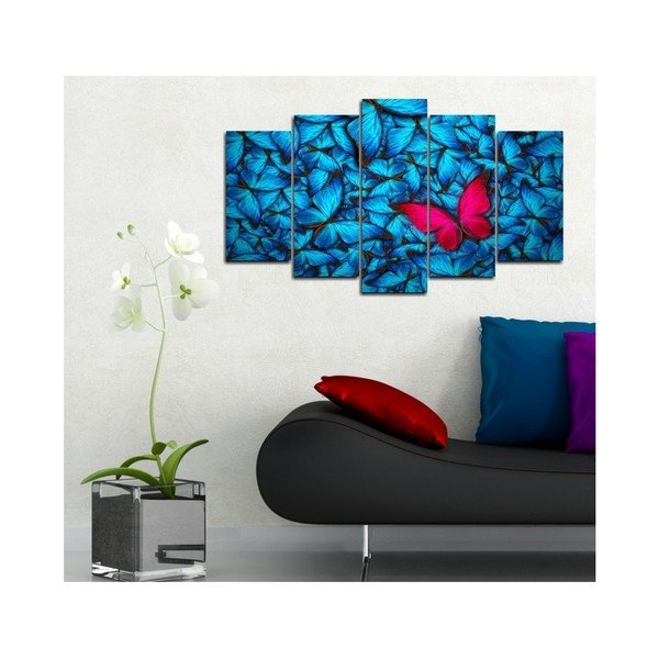Azul Feel többrészes kép, 102 x 60 cm - 3D Art-image-1