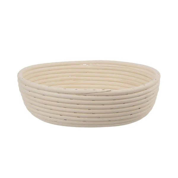 Rattan természetes fűzfavessző kosár, 28 x 22 cm - Orion