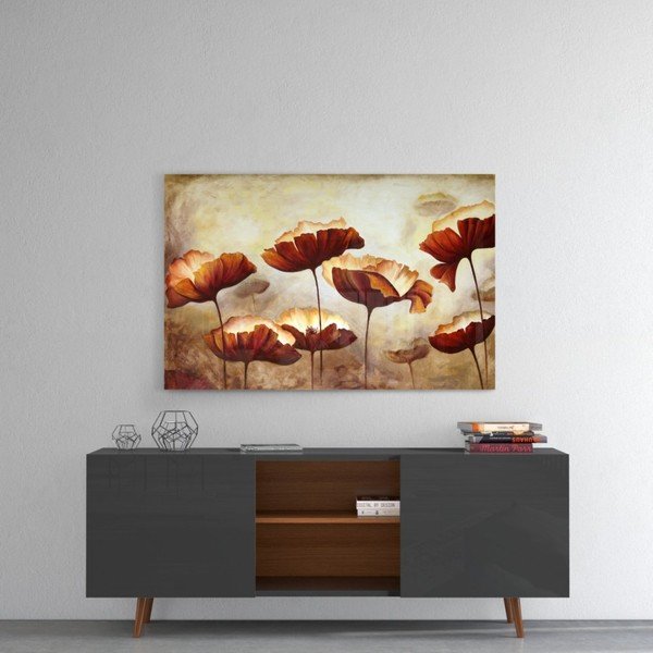 Poppy üvegkép, 72 x 46 cm - Insigne-image-1
