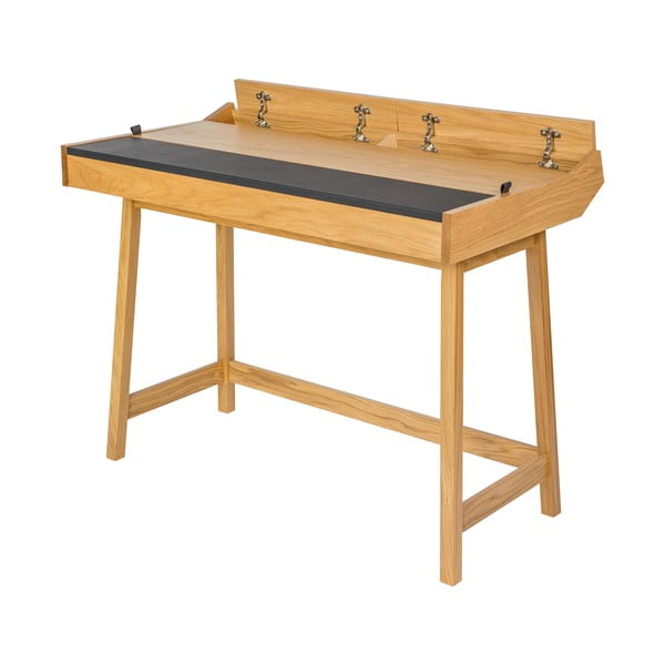 Brompton tölgy íróasztal - Woodman-image-3