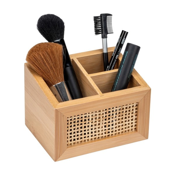 Allegre bambusz fürdőszobai rendszerező, 12 x 9 cm - Wenko-image-3