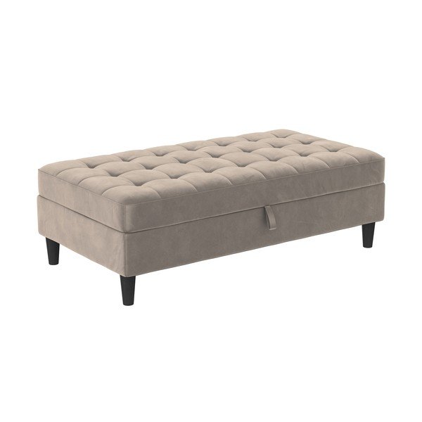 Szürke bársony lábtartó Presley – Støraa-image-2