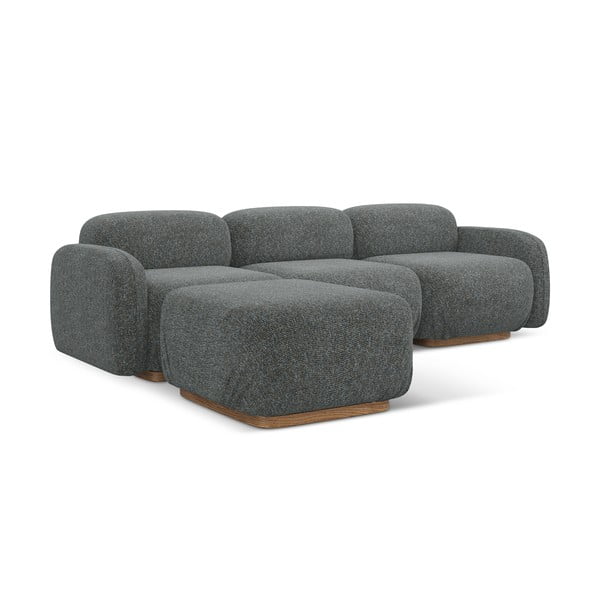 Szürke moduláris sarokkanapé (variálható sarok) Ailani – Makamii-image-3