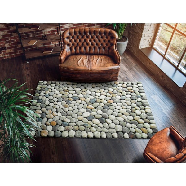 Sandra Stones szürke szőnyeg, 140 x 200 cm - Universal-image-1