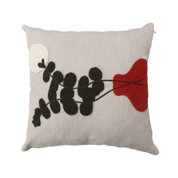 Len díszpárna 43x43 cm Vazo – Mioli Decor