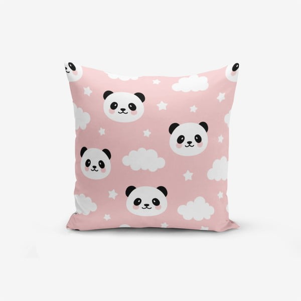 Panda párnahuzat, 45 x 45 cm - Minimalist Cushion Covers