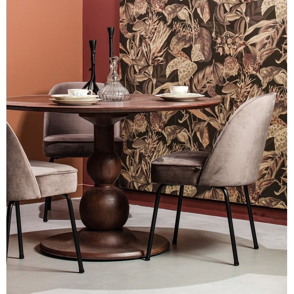 Kerek étkezőasztal ø 120 cm Blanco – WOOOD-image-1