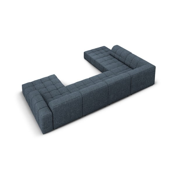 Kék sarokkanapé (bal oldali-U alakú) Chicago – Cosmopolitan Design-image-4