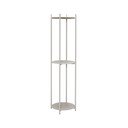 Fehér fém polcos állvány 42x151 cm Norm – Hübsch