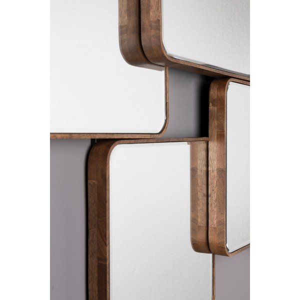 Fali tükör tömörfa kerettel 120x70 cm Cordelia – Dutchbone-image-4