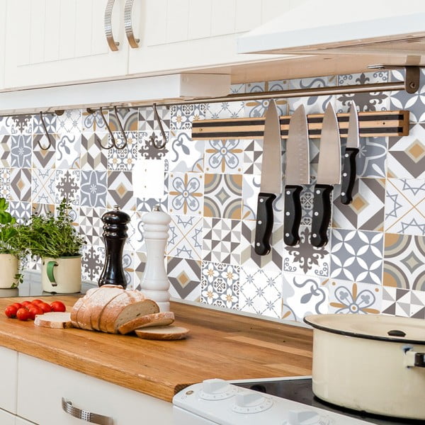 Cement Tiles Liliania 60 db falmatrica, 10 x 10 cm - Ambiance-image-1