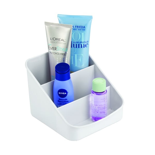 Szürke 3 rekeszes rendszerező, 16 x 14,5 cm - iDesign-image-3