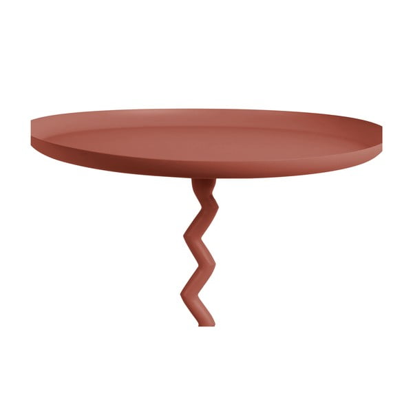 Fém kerek tárolóasztal ø 40 cm Zig Zag – Leitmotiv-image-1