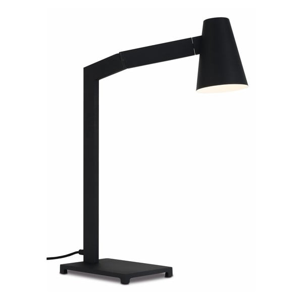 Fekete asztali lámpa fém búrával (magasság 60 cm) Biarritz – it's about RoMi