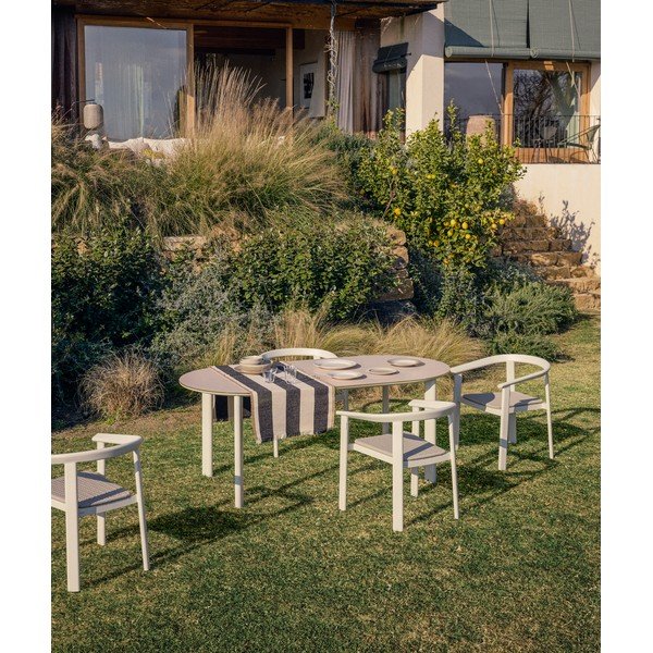Krémszínű kerti szék Erice – Kave Home-image-2