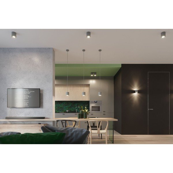 Roda szürke falilámpa - Sollux-image-1