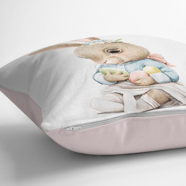 Párnahuzat húsvéti mintával 43x43 cm – Mila Home-image-1