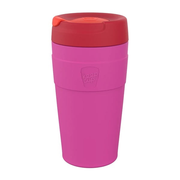 Rózsaszín termobögre 454 ml  Helix Thermal Afterglow L – KeepCup