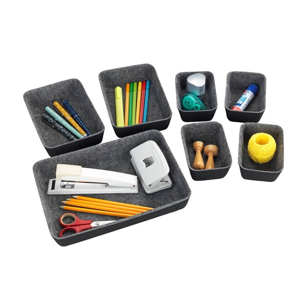 7 db-os szürke rendszerező szett - Wenko-image-4