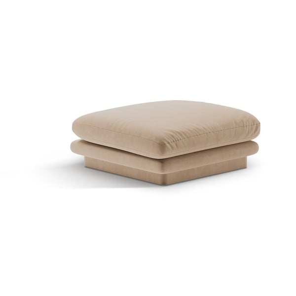 Bézs bársony lábtartó Torino – Micadoni 