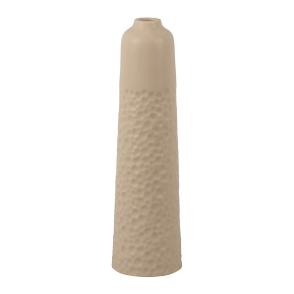 Carve bézs kerámia váza, magasság 27,5 cm - PT LIVING