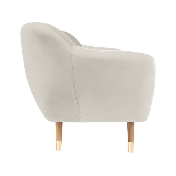 Amelie krémszín kétszemélyes kanapé - Mazzini Sofas-image-3