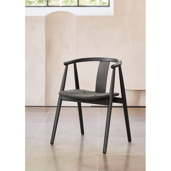 Fekete étkezőszék Relate – Unique Furniture-image-2