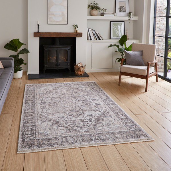 Szürke-bézs szőnyeg 120x170 cm Vintage – Think Rugs-image-1