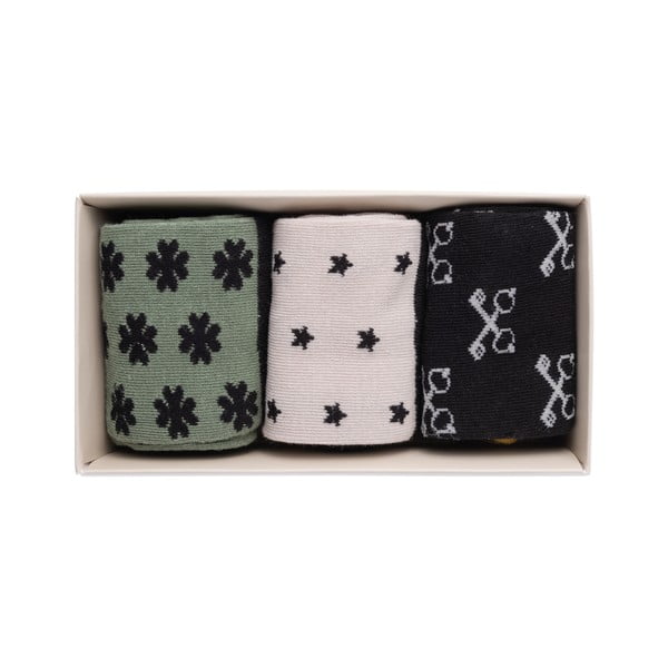 Férfi zokni 41-45, 3 db-os készlet Lucky – Gentlemen's Hardware-image-2