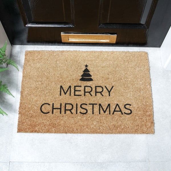 Kókuszrost lábtörlő karácsonyi mintával 40x60 cm Merry Christmas – Artsy Doormats-image-3