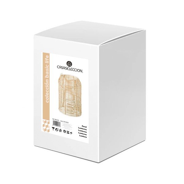 Rattan lámpás Natural Way – Casa Selección-image-4