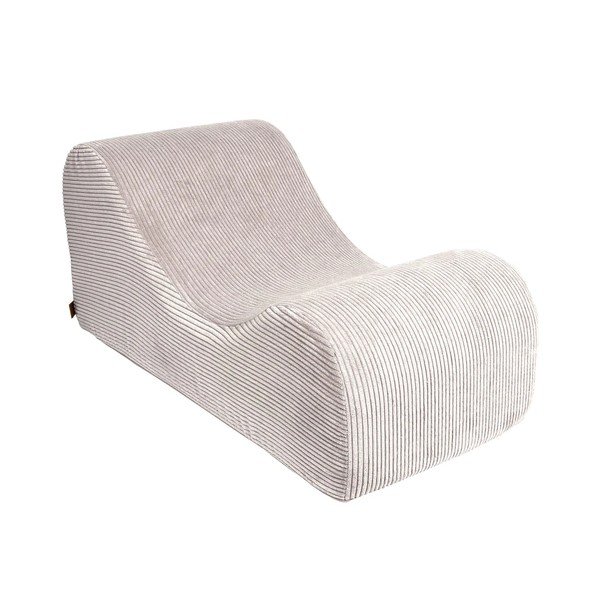 Krémszínű kordbársony gyerek fotel Wave – Meowbaby-image-3