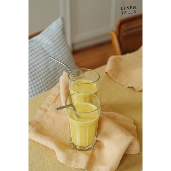 Len asztalterítő 140x140 cm – Linen Tales-image-4
