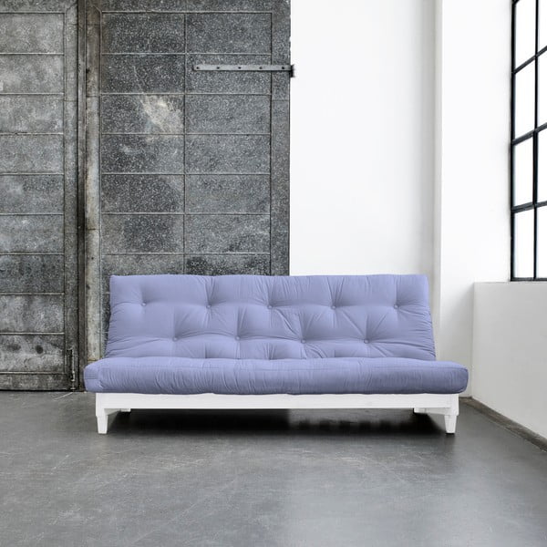 Fresh White/Blue Breeze kihúzható kanapé - Karup