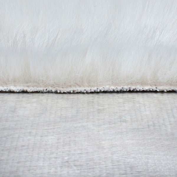 Fehér szintetikus szőrme szőnyeg 160x230 cm Alpine Faux Fur – Flair Rugs-image-4