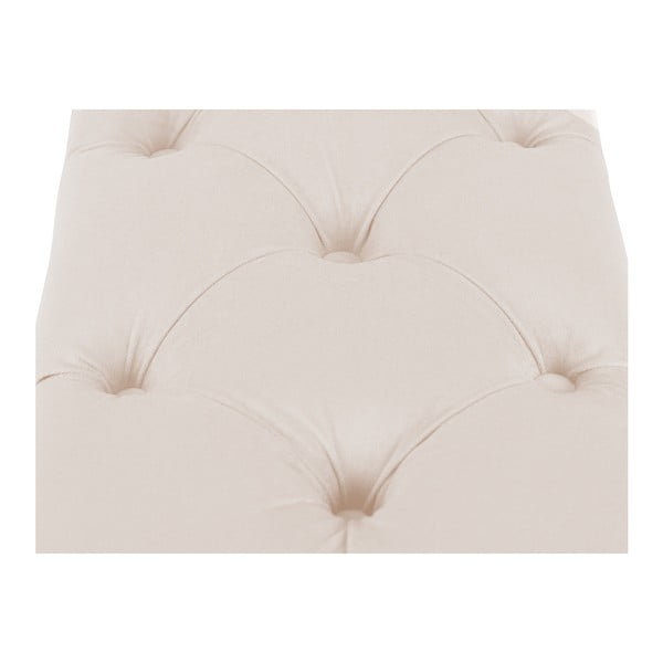 Manna kárpitozott bézs pad tárolóhellyel, 47 x 160 cm - Kooko Home-image-4