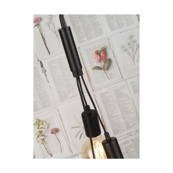 Fekete-szürke állólámpa fém búrával (magasság 190 cm) Oslo – it's about RoMi-image-3