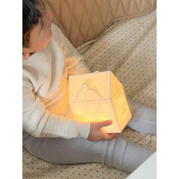 Elefántcsont színű gyerek éjjelilámpa Copenhagen Off-White – Cam Cam Copenhagen-image-1