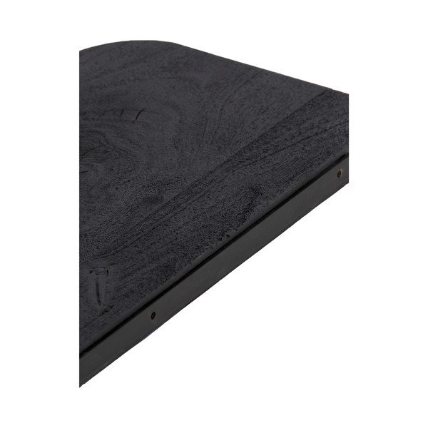 Fekete mangófa fali polc 50 cm Tarontu – Light & Living-image-3